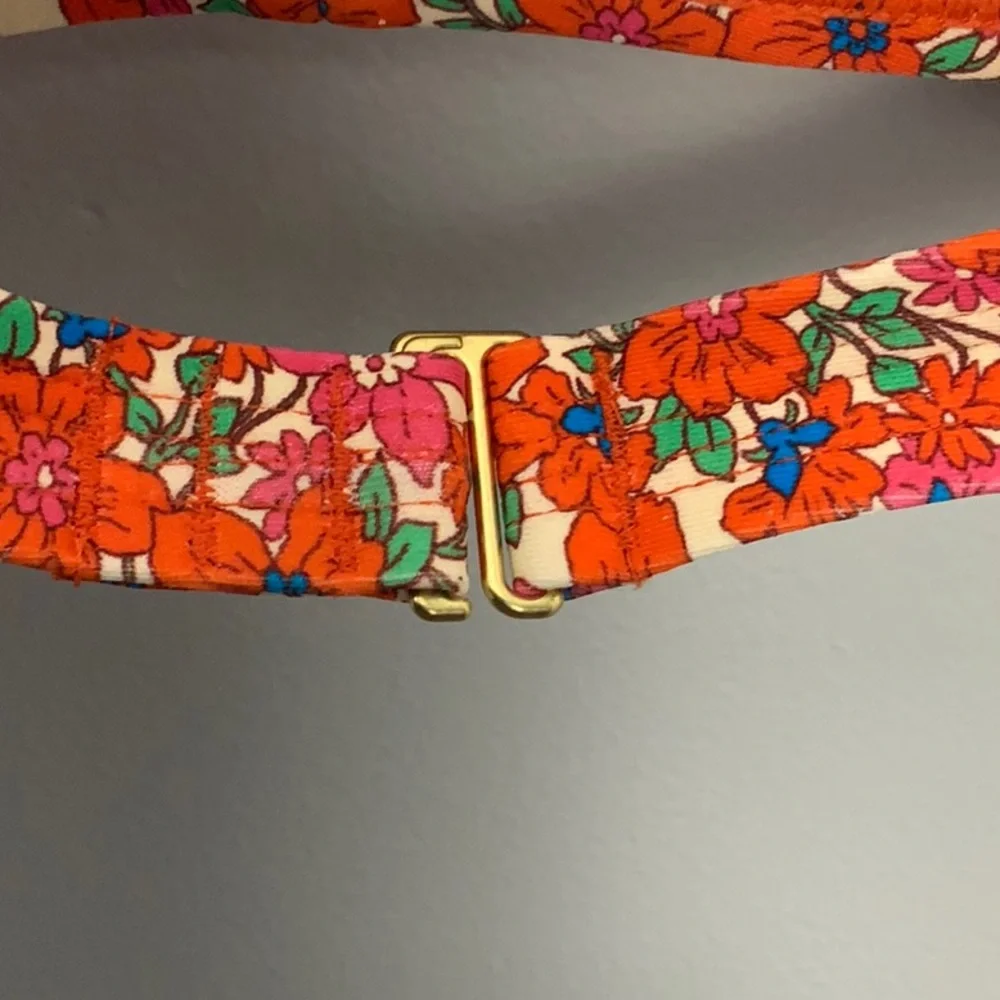 NEW J.Crew French Bikini Top Brilliant‎ Blooms Size 2X